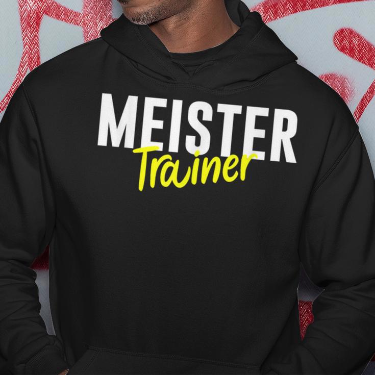 Meister Trainer Coach Football S Hoodie Lustige Geschenke