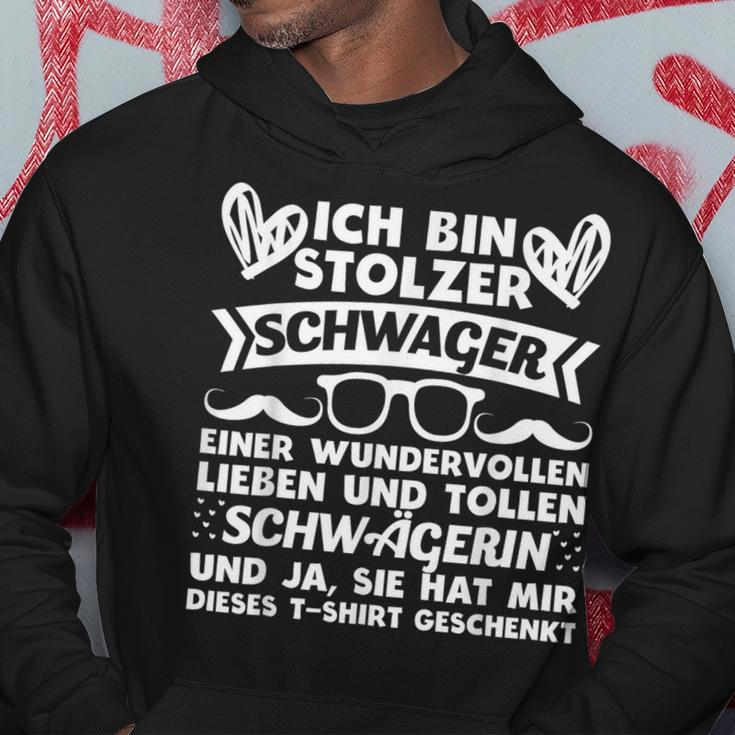 Men's Stolzer Schwager Einer Sin-Law German Language Hoodie Lustige Geschenke