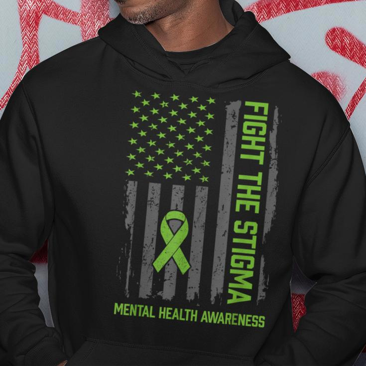 Mental Health Awareness Fight The Stigma Mental Health Hoodie Unique Gifts