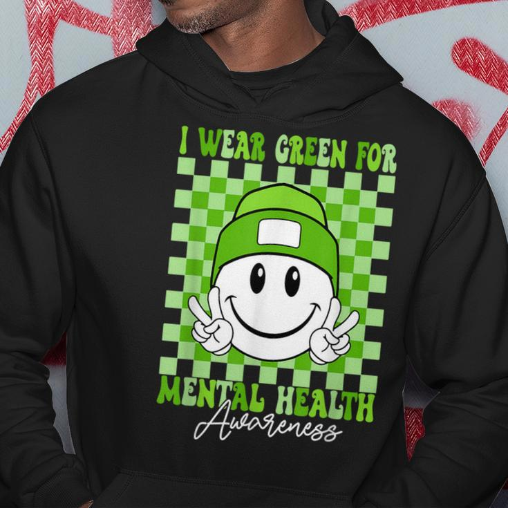 Mental Health Matters I Wear Green Mental Health Awareness Hoodie Unique Gifts