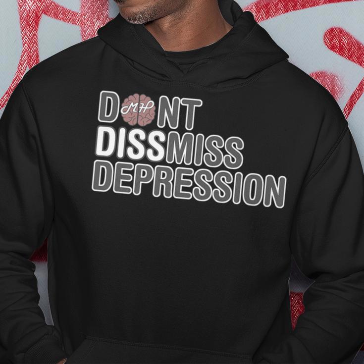 Mental Health Worker Don't Dismiss Depression Hoodie Unique Gifts