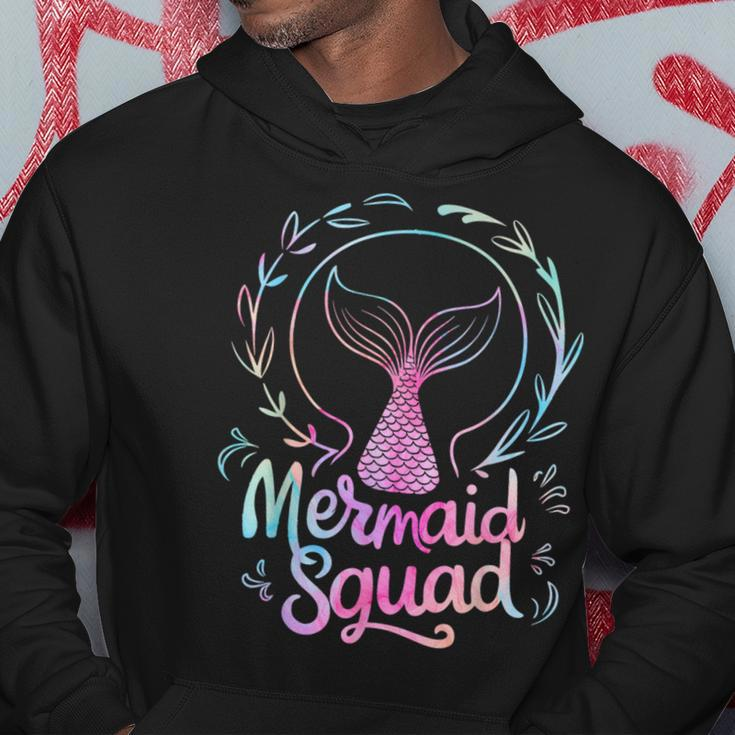 Mermaid Squad Of The Birthday Mermaid Hoodie Funny Gifts