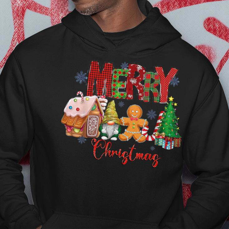 Merry Christmas Candy House Lemon Gnome Gingerbread Pajamas Hoodie Unique Gifts