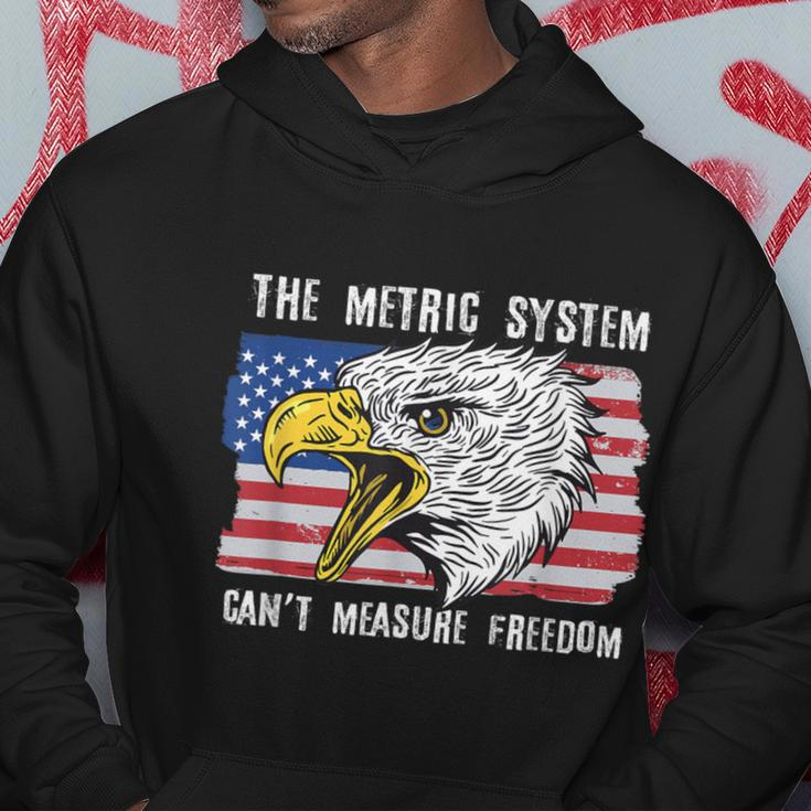 The Metric System Can't Measure Freedom 4Th Of July Hoodie Unique Gifts
