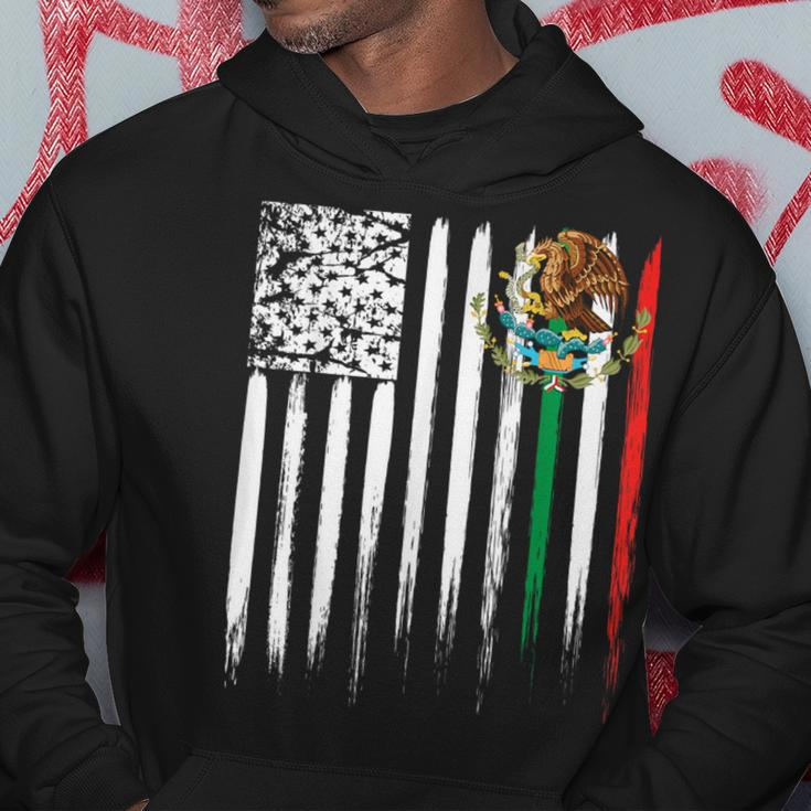 Mexican American FlagsHoodie Unique Gifts