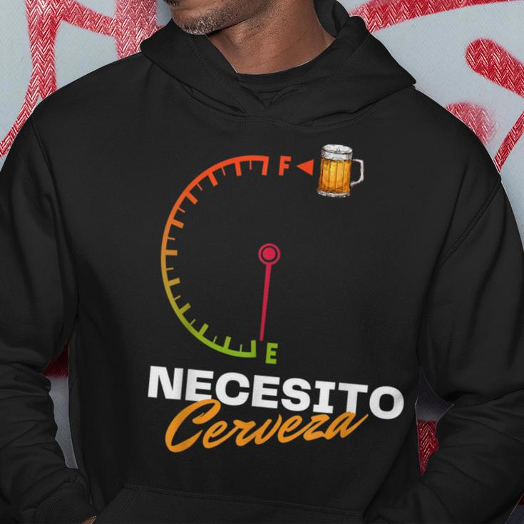 Mexican Beer Necesito Cerveza Cool Sayings Beer Lover Hoodie Unique Gifts