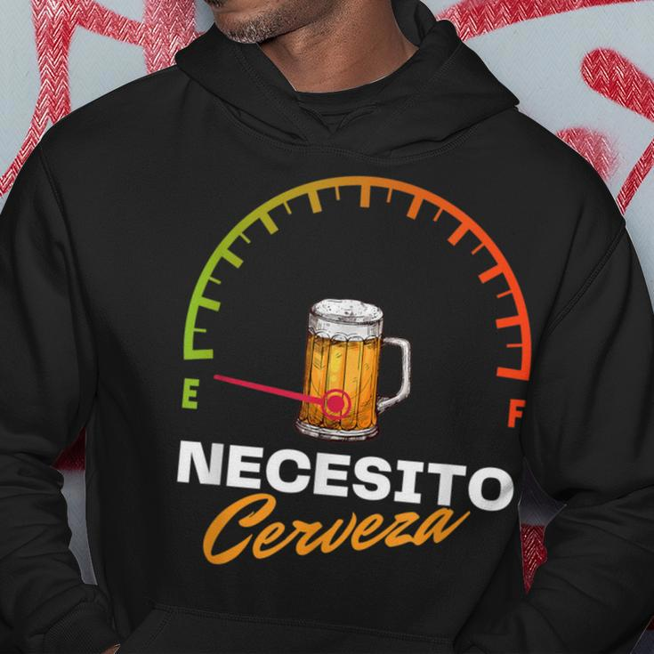 Mexican Beer Necesito Cerveza Cool Sayings Beer Lovers Hoodie Unique Gifts