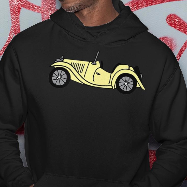 Mgtc Mg Tc Light Yellow Cream British Car Hoodie Unique Gifts