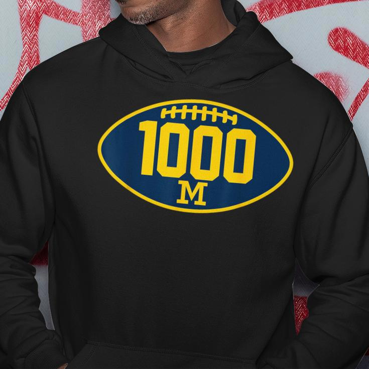 Michigan 1000 Wins Michigan Lovers Reach 1000Th Wins Hoodie Personalized Gifts