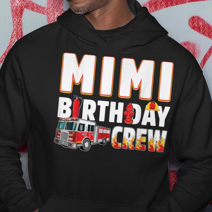 Mimi Birthday Crew Fire Truck Firefighter Hoodie Unique Gifts