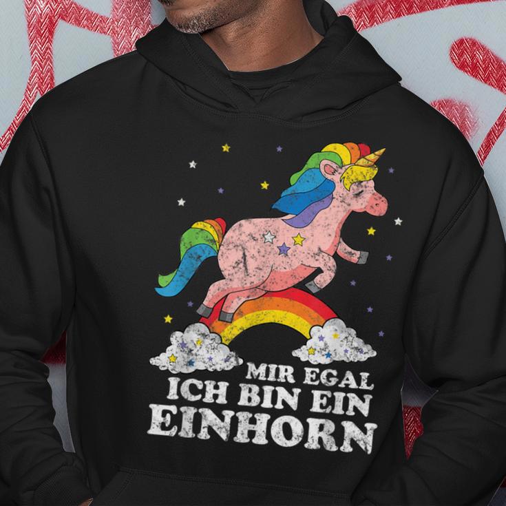 Mir Egal Ich Bin Ein Unicorn Fun Hoodie Lustige Geschenke