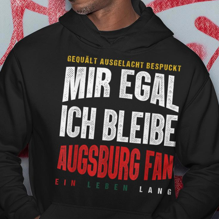 Mir Egal Ich Bleibe Augsburg Fan Football Fan Club Hoodie Lustige Geschenke