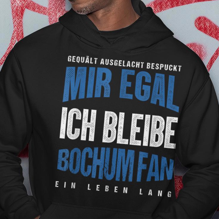 Mir Egal Ich Bleibe Bochum Fan Football Fan Club Hoodie Lustige Geschenke