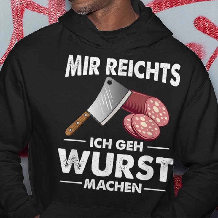 Mir Reichs Ich Geh Wurst Machen Butcher Hoodie Lustige Geschenke