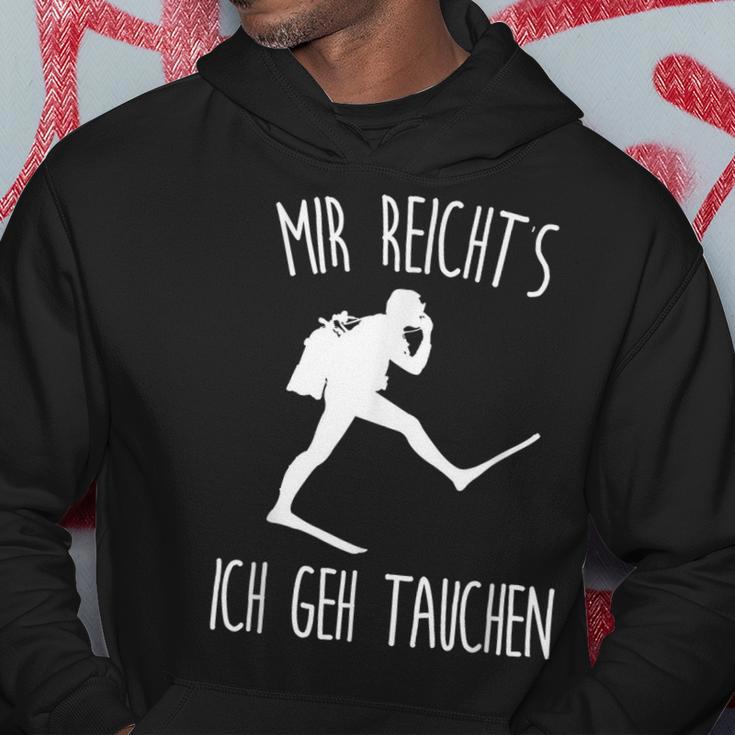 Mir Reichts Ich Geh Diver Hoodie Lustige Geschenke