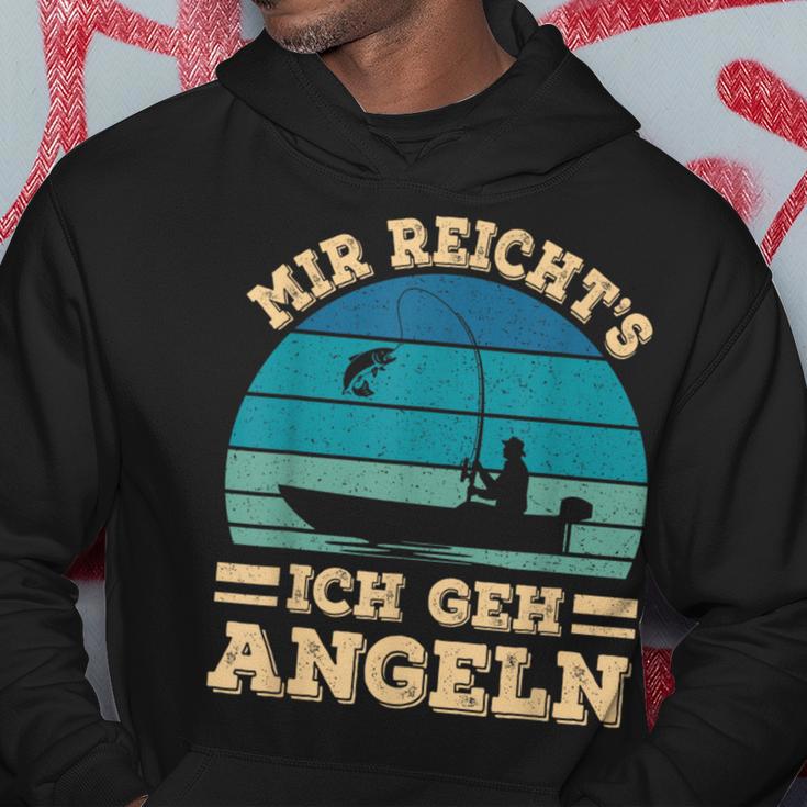 Mir Reicht's Ich Geh Fischer Kapuzenpullover Lustige Geschenke