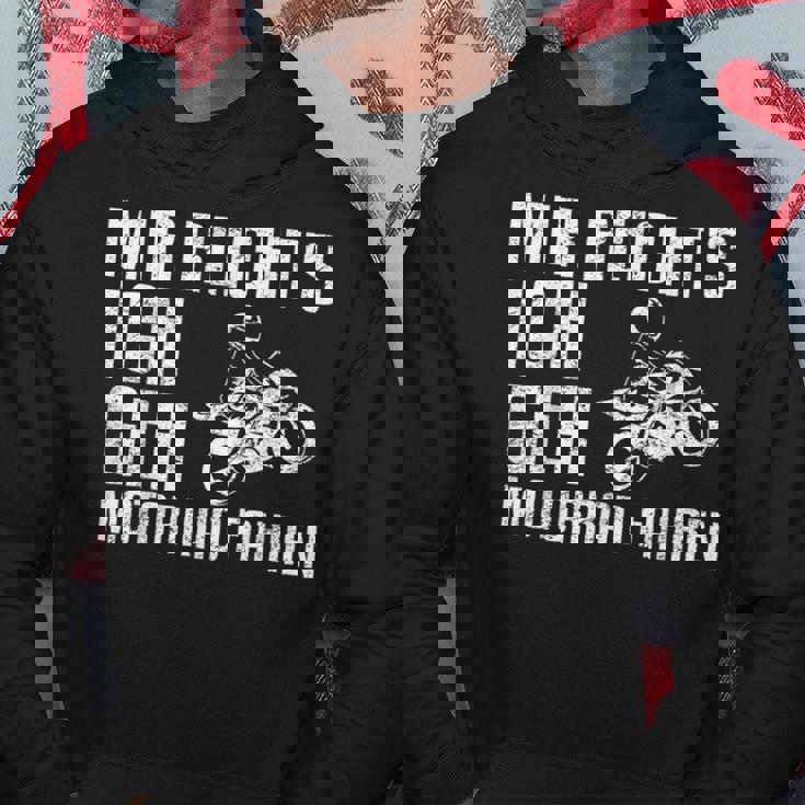 Mir Reicht's Ich Geh Motorcycle Fahren Biker Hoodie Lustige Geschenke