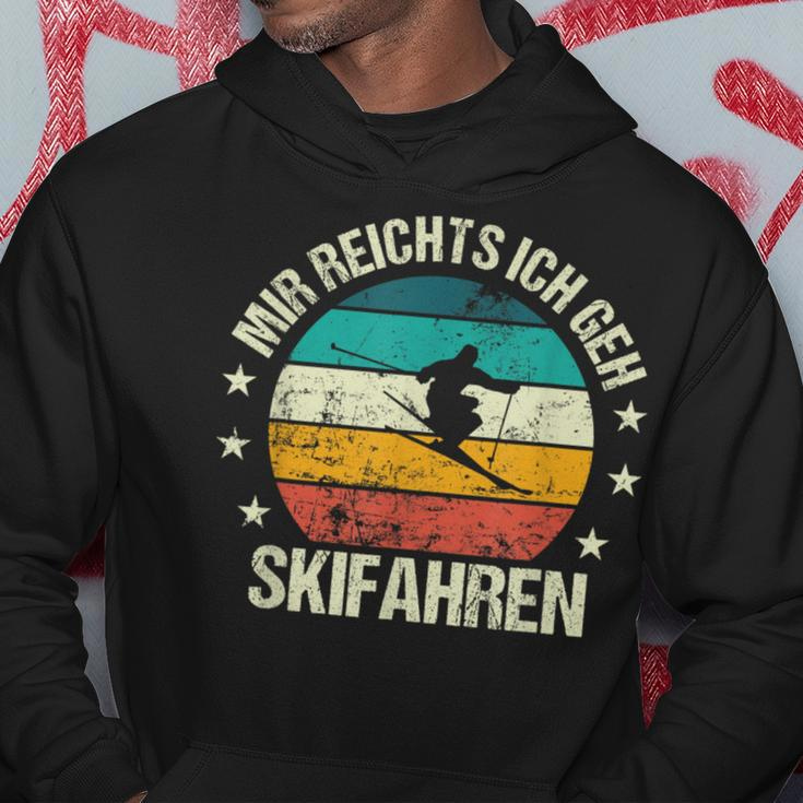 Mir Reichts Ich Geh Skiing Retro Skier Vintage Ski Hoodie Lustige Geschenke