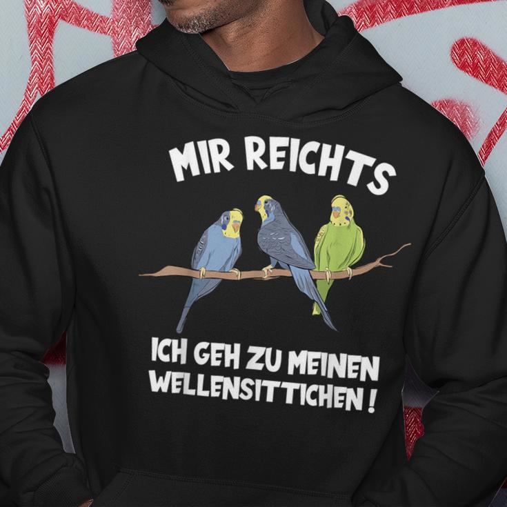 Mir Reichts Ich Geh Zu Meinen Budgies Vogelfreund Hoodie Lustige Geschenke