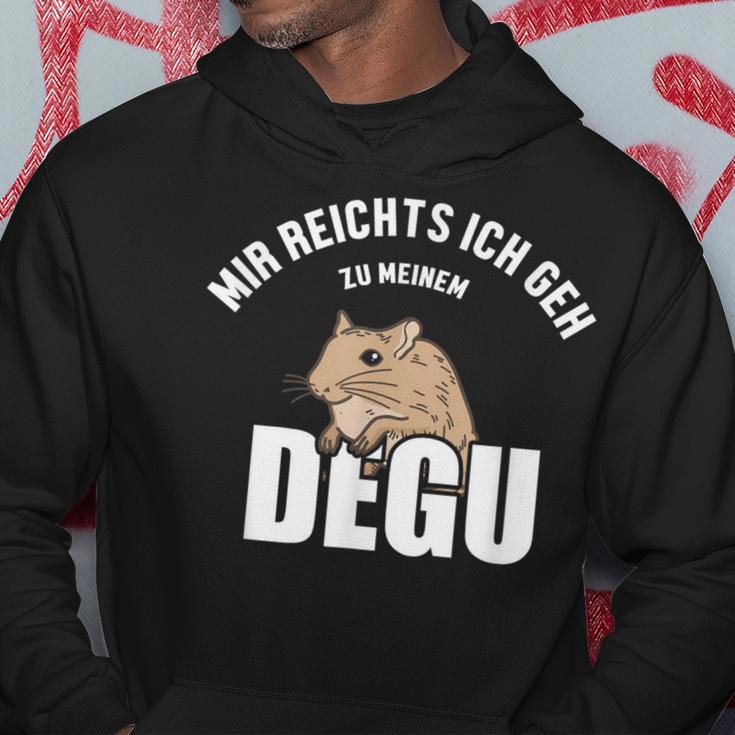 Mir Reichts Ich Geh Zum Degu Ratte Hoodie Lustige Geschenke