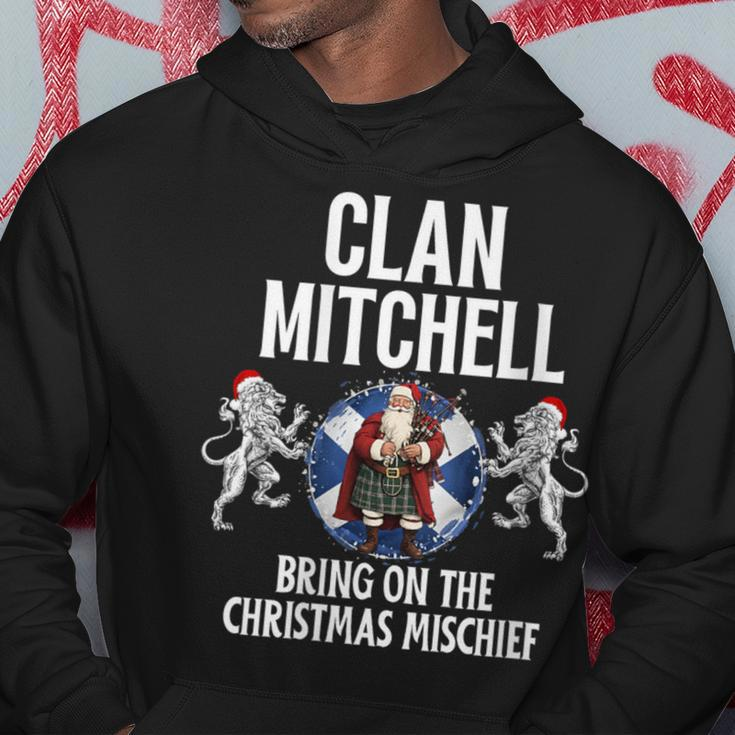 Mitchell Clan Christmas Scottish Family Name Party Hoodie Funny Gifts