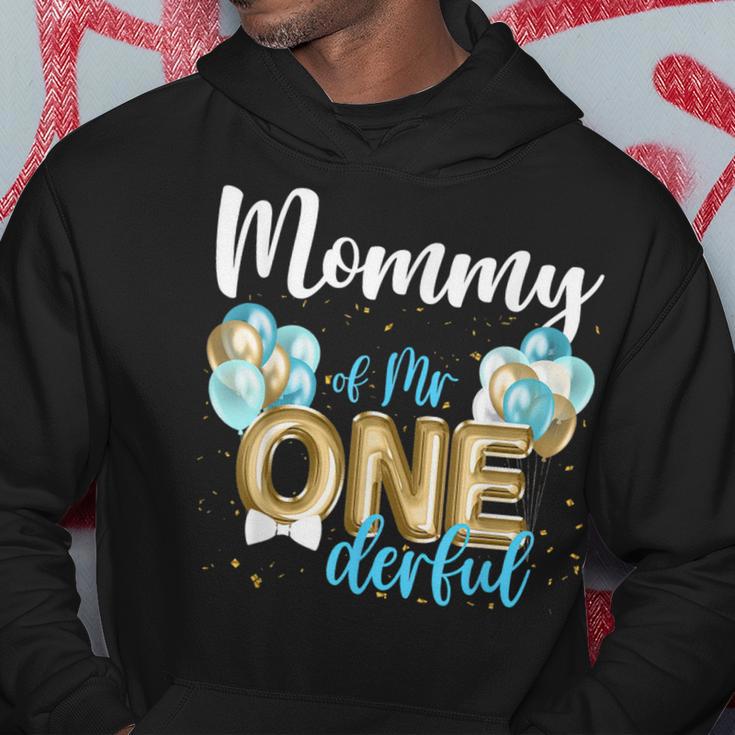 Mommy Of Mr Onederful 1St Birthday First One-Derful Matching Hoodie Unique Gifts