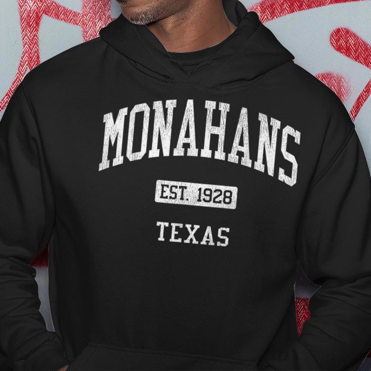 Monahans Texas Tx Js04 Vintage Athletic Sports Hoodie Unique Gifts