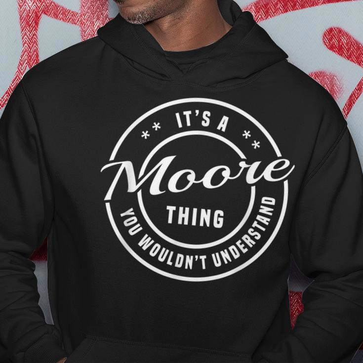 Moore Last Name Family Names Hoodie Funny Gifts