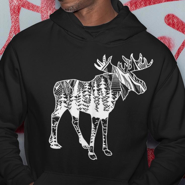 Moose Sighting Forest Minnesota State Hoodie Unique Gifts