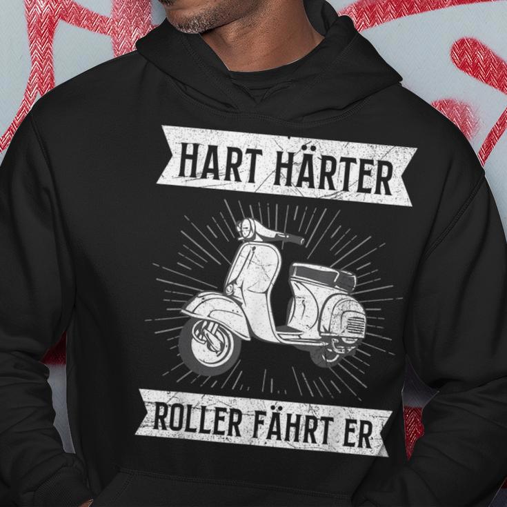 Moped Driver Hard Hardener Scooter Fahrt Er Moped Slogan Kapuzenpullover Lustige Geschenke