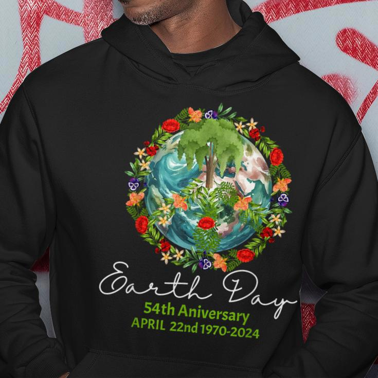Mother Earth Day 54Th Anniversary 1970 2024 Save Planet Hoodie Unique Gifts