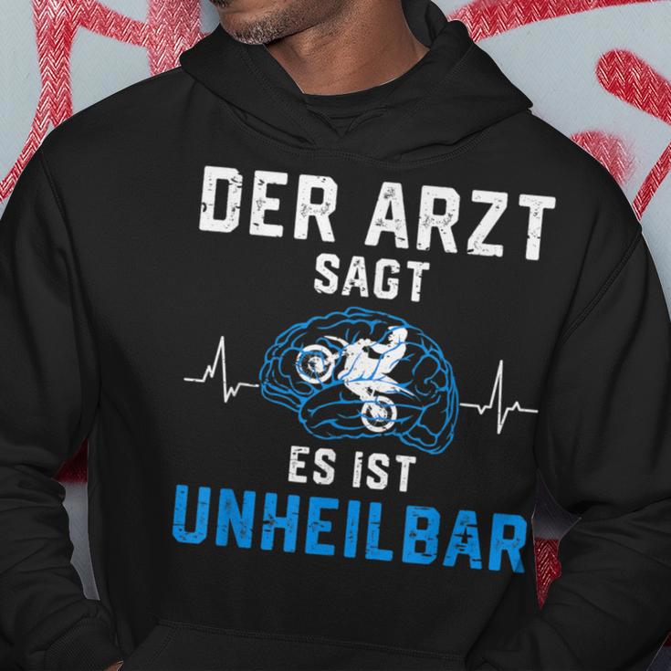 Motorcycle Rider Der Arzt Sags Es Ist Unheilbar The Hoodie Lustige Geschenke