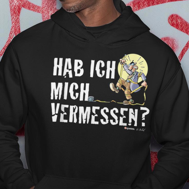 Mr Hüpenbecker Hab Ich Mich Vermessen Hoodie Lustige Geschenke