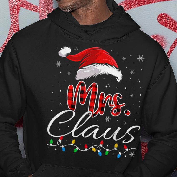 Mr And Mrs Claus Couples Matching Christmas Pajamas Santa Hoodie Personalized Gifts