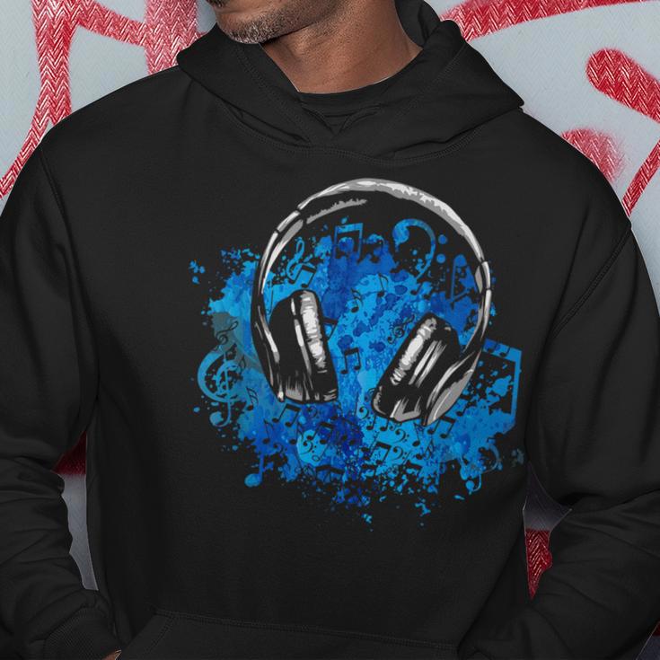 Music Lover Headphones Musician Idea Music Hoodie Unique Gifts