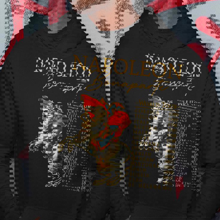 Napoleon Bonaparte World Tour Military History Lover Hoodie Unique Gifts