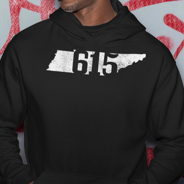 Nashville 615 Area Code Tennessee State Map Pride Music City Hoodie Unique Gifts