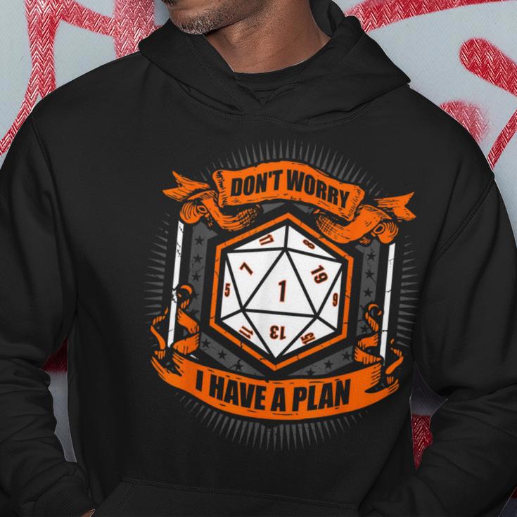Neous Inquiétez Pas J'ai Un Plan Rpg Jeu De Rôle Joueur Sweat à capuche Cadeaux drôles