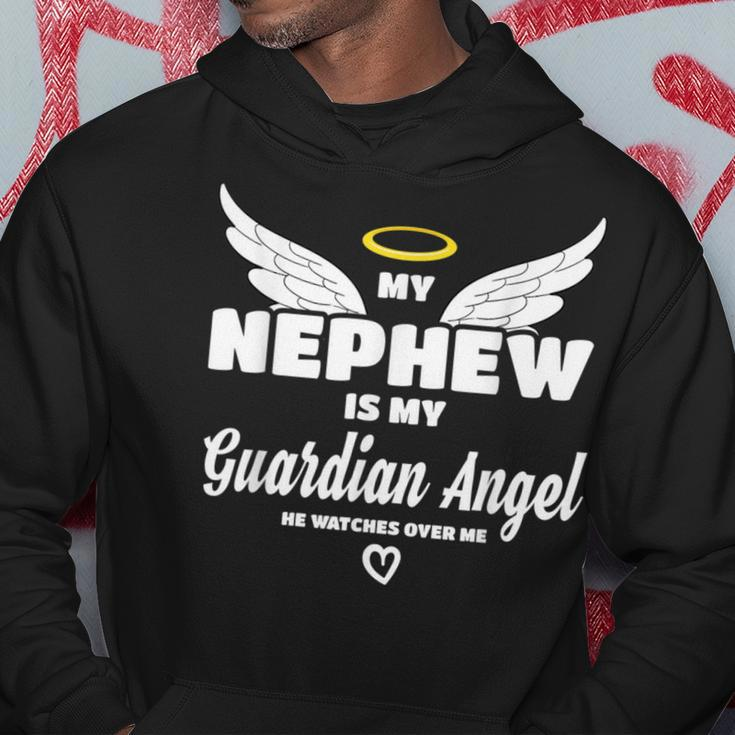 My Nephew Is My Guardian Angel He Watches Over Me In Memory Hoodie Unique Gifts