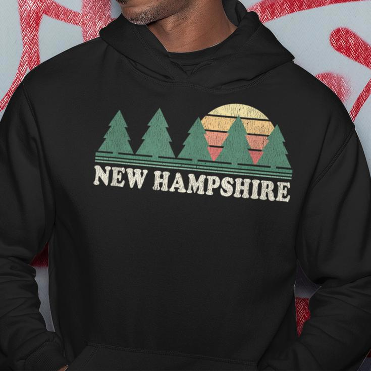 New Hampshire Nh Vintage Retro 70S Graphic Hoodie Unique Gifts