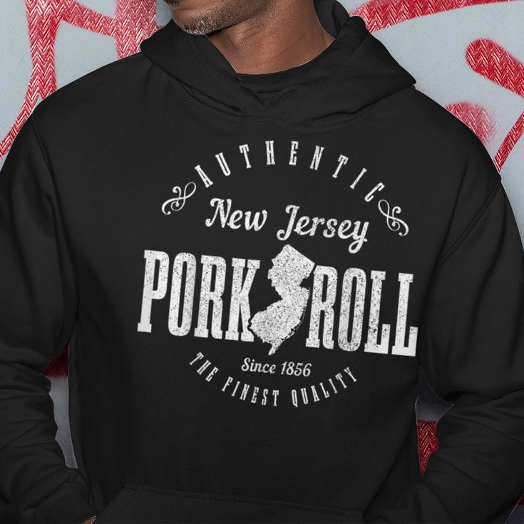 New Jersey Pork Roll Nj State Map Pride Vintage Hoodie Unique Gifts