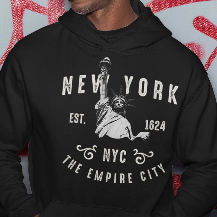 New York City Liberty Lady Vintage Hoodie Unique Gifts