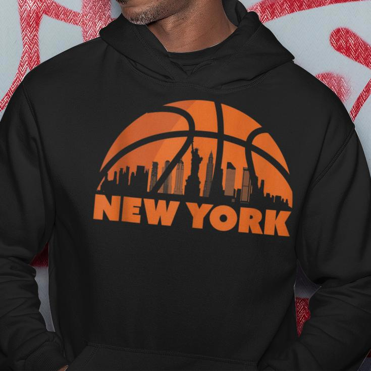 New York City Skyline New York Basketball Fan Jersey Hoodie Unique Gifts