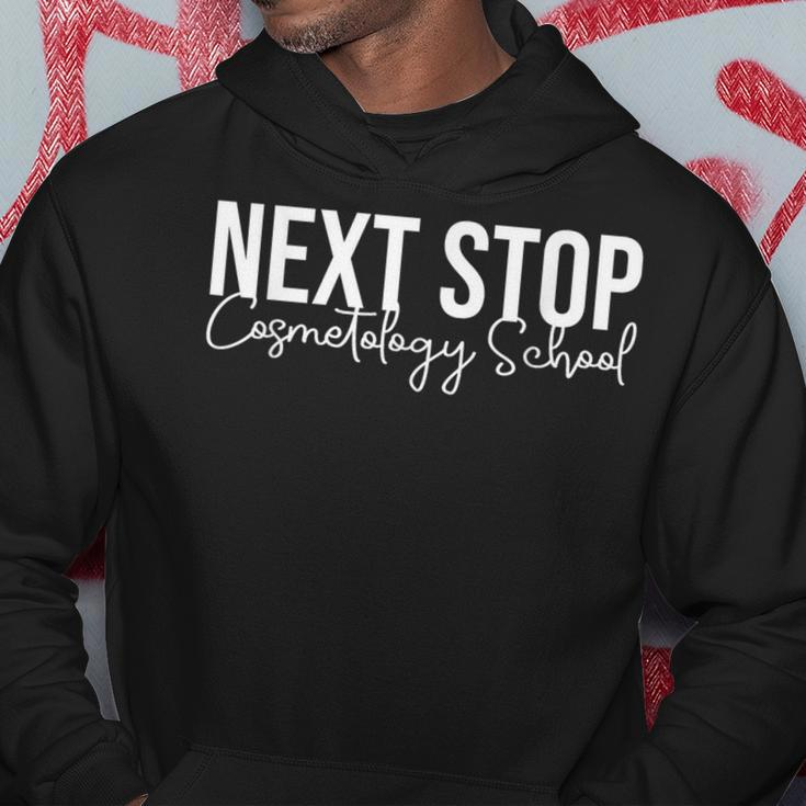 Next Stop Cosmetology School Future Cosmetologist Hoodie Funny Gifts