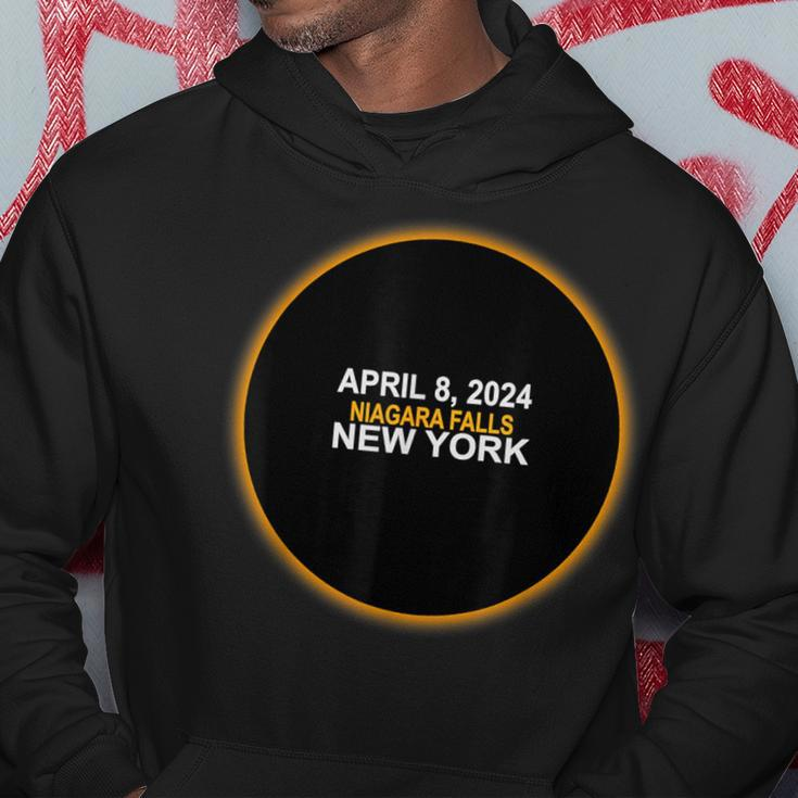 Niagara Falls New York Total Solar Eclipse 2024 Hoodie Unique Gifts