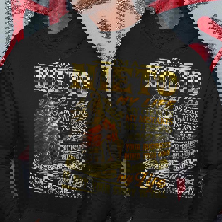 Nieto Family Name Nieto Last Name Team Hoodie Personalized Gifts