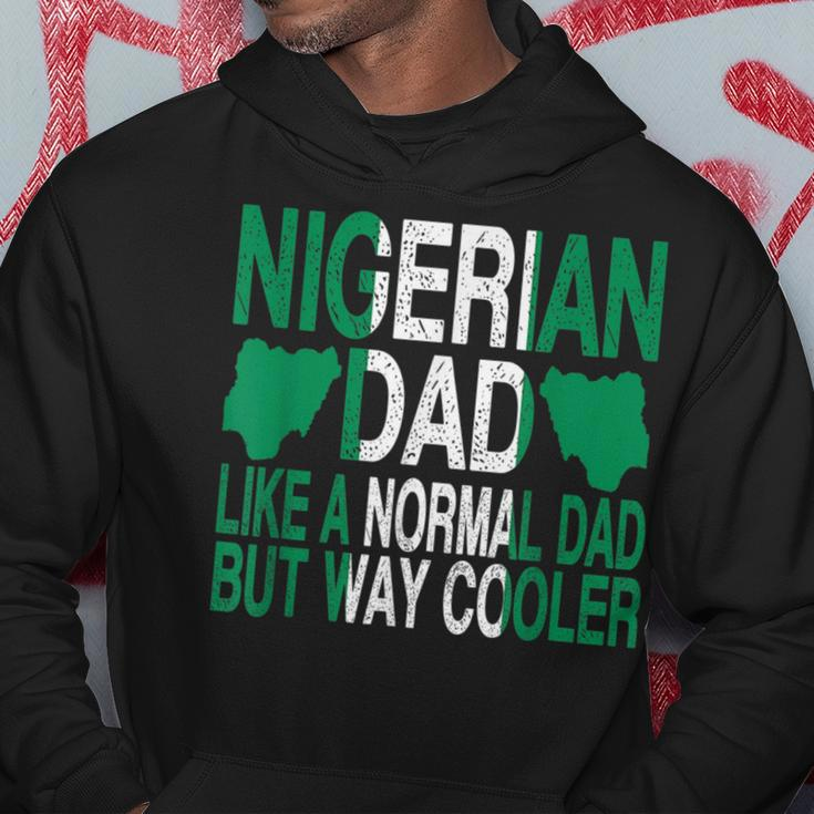 Nigerian Dad Nigerian Father's Day Hoodie Unique Gifts