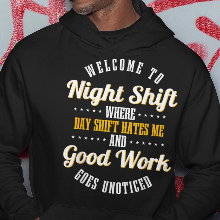 Night Shift Professional Workers Hoodie Unique Gifts