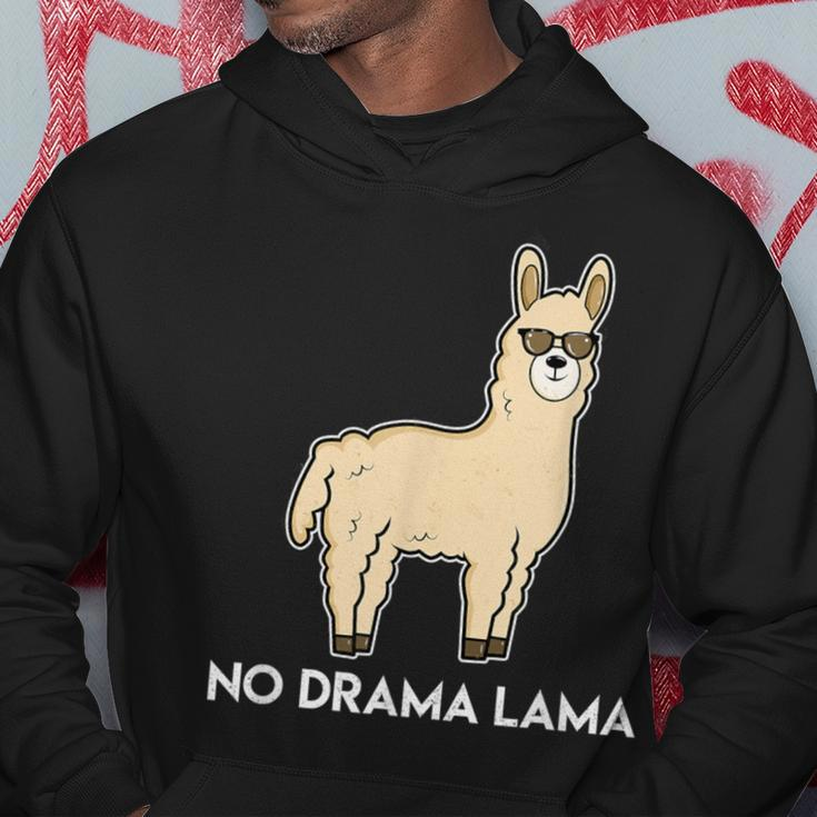 No Drama Lama Fun For Lama & Alpaka Fans Hoodie Lustige Geschenke