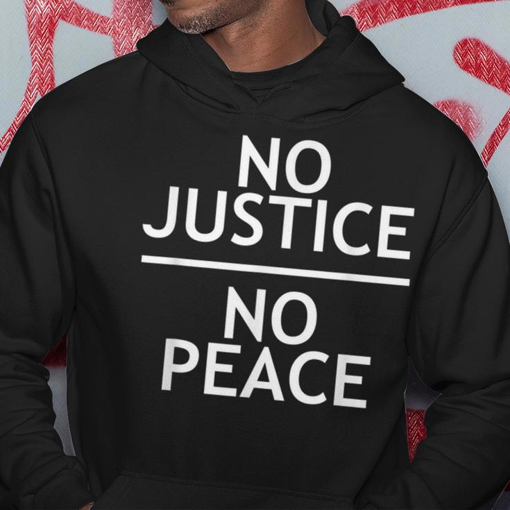 No Justice No Peace Civil Rights Protest March Hoodie Unique Gifts